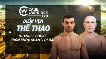 Triangle Choke “đòn khóa chân” Lợi Hại - Điểm hẹn thể thao