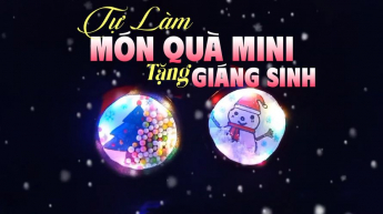 Tự Làm Món Quà Mini Tặng Giáng Sinh