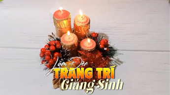 Làm Đèn Trang Trí Giáng Sinh