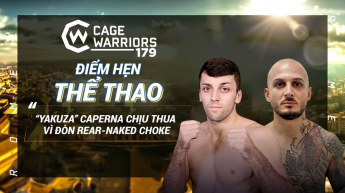 Akuza Caperna chịu thua vì đòn "Rear-Naked Choke" - Điểm hẹn thể thao