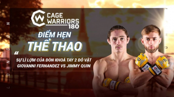 Sự lì lợm của đòn khóa tay 2 đô vật Giovanni Fernandez vs Jimmy Quin - Điểm hẹn thể thao